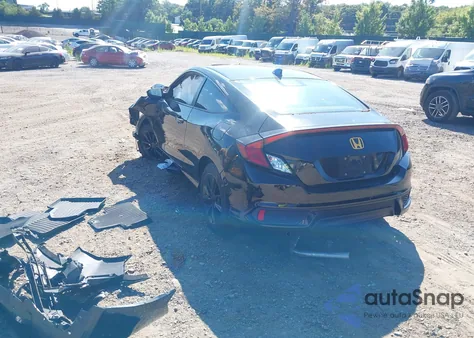 2019 Honda Civic Ex z USA, uszkodzony, nr VIN 2HGFC3B3XKH351735